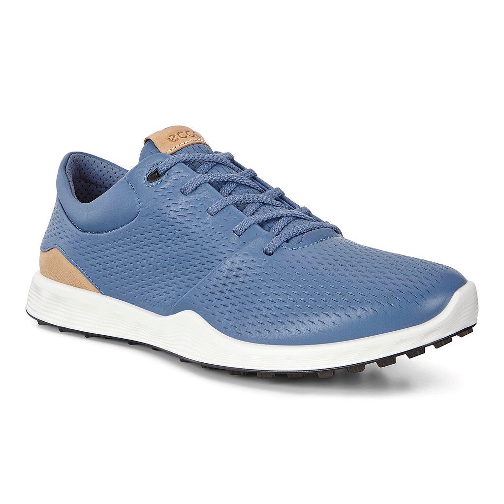 Chaussures De Golf Ecco Golf S-Lite Femme Bleu 8792-ZYIJW